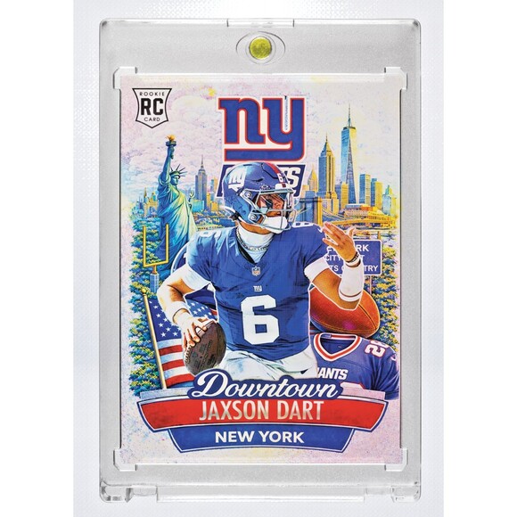 Other - Jaxson Dart Rookie Custom Downtown Holographic Art Card | SSP Collectible